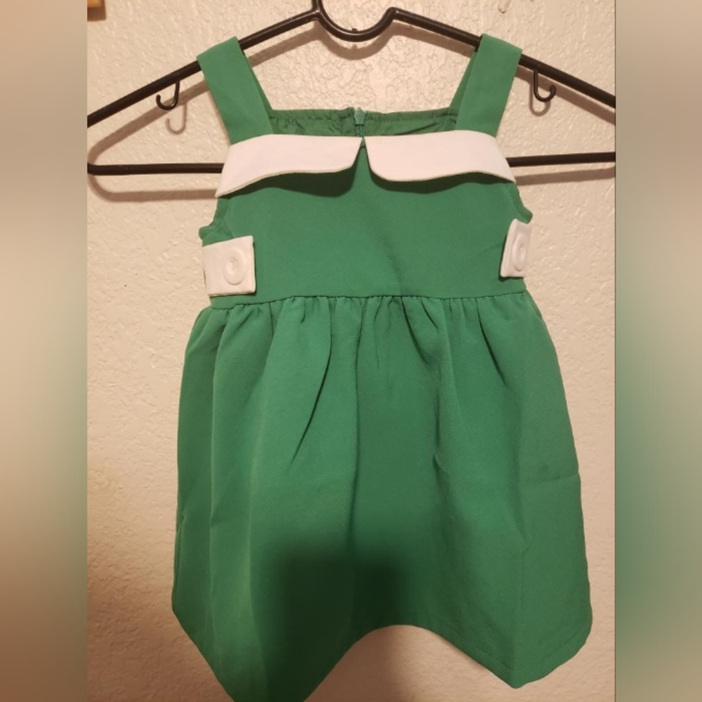 Modasleek 2T dress-Green Dress